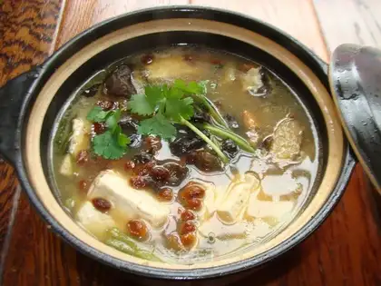 Tastes of tuna soup