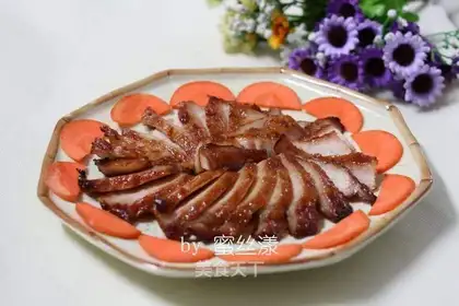 Honeyed pig's neck