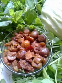 Chestnut chicken