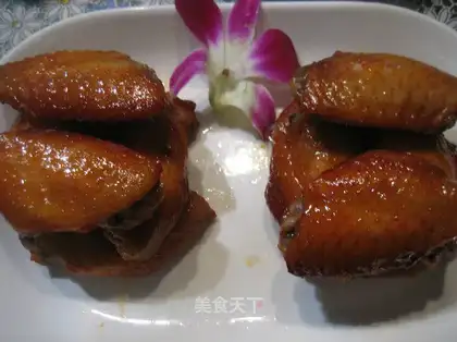 Roasted chicken wings
