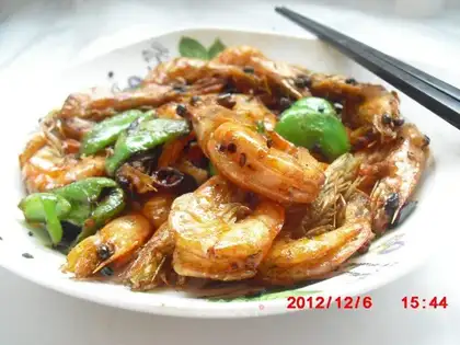 Spicy shrimp