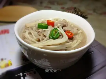 You're going to have to take the soup