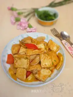 Homemade tofu