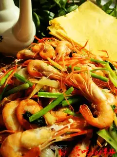 Pancake roll shrimp