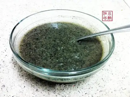 Almond walnut sesame paste