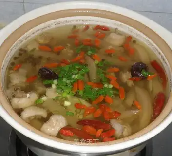 Old radish duck soup