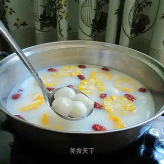 Milk sweet corn pot