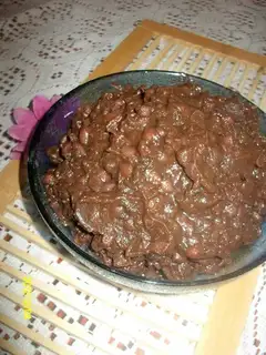Homemade red bean sand