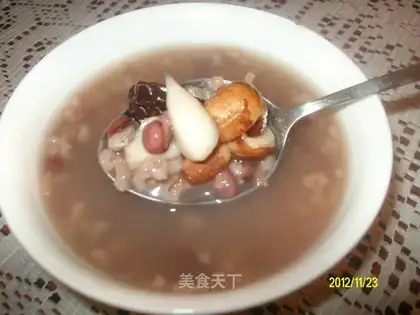 Nutritional red bean congee
