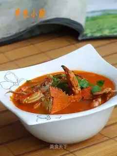 Tomato crab soup