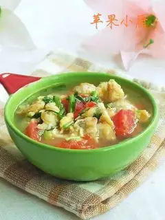 Tomato, egg soup