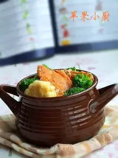 Samurai steak corn soup
