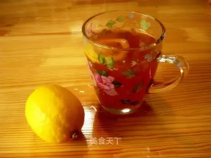 Honey lemon tea