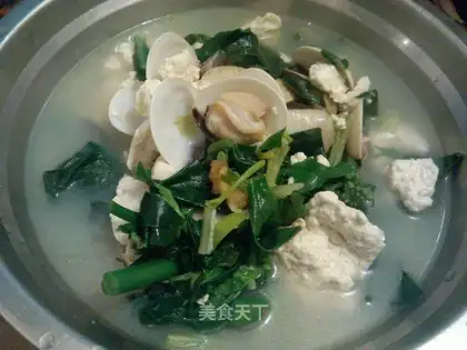♪ White bean stew tofu ♪