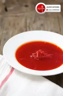 Beet root soup