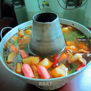 Spicy radish pot