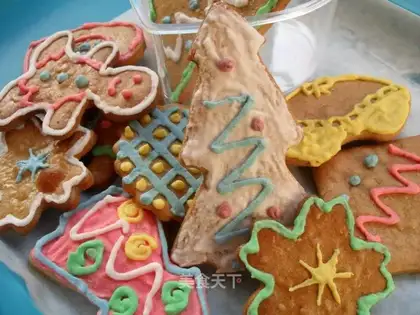 Christmas gingercake