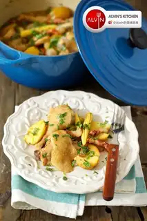 Mustard beer chicken