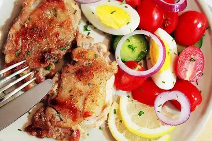 Black pepper lemon chicken