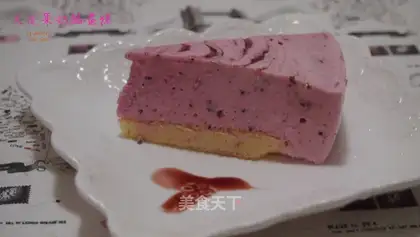 Flamingo cheesecake