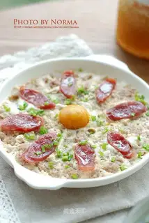 Salted egg meatloaf