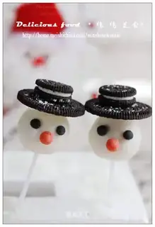 Snow lollipop