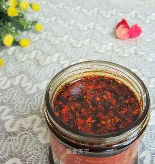 Homemade pepper oil