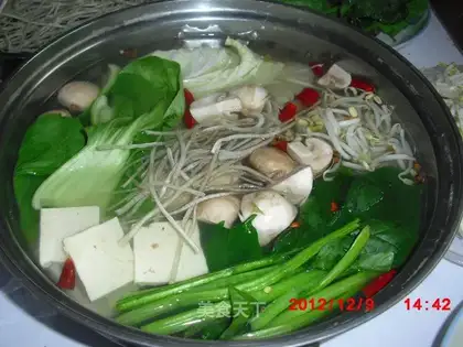 Clear the soup pot