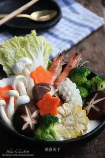 Milk hotpot