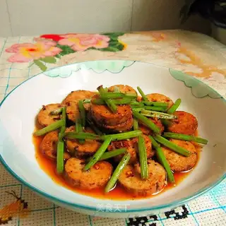 Red burning fish mud