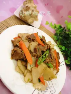 Potato-head fried meat