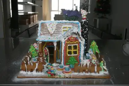 Christmas gingerbread house