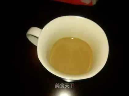 Caramel milk tea