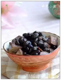 Black bean stew