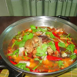 The lamb chip pot