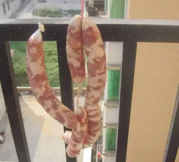 Homemade sausages