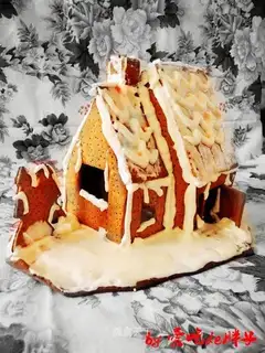 Christmas gingerbread house