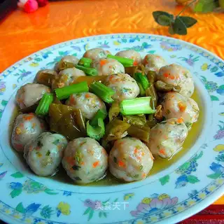 Spicy fish balls
