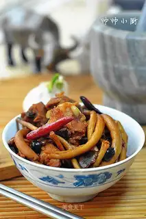 Tea mushrooms burn ribs