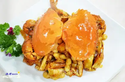 Crab fried cake