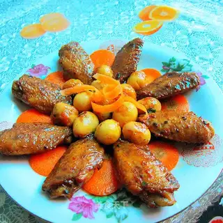 Beer chicken wings