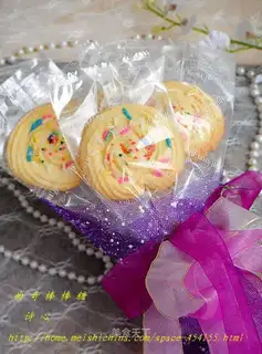 Cookie lollipop