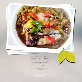 Fish-headed sour sauce