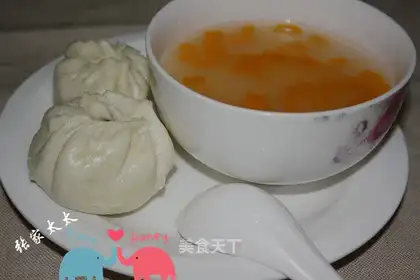 Bean-fruit buns
