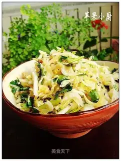 Shrimp and cabbage