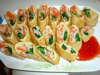 Vegetable rolls