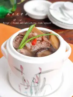 Squid dragon soup