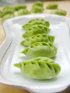 Emerald meat dumplings