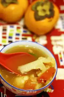 Coconut ketchup soup