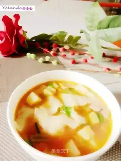 Beef pasta soup
